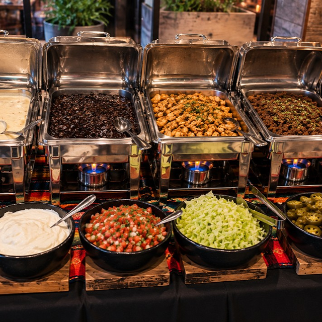 Nacho Bar Fiesta.