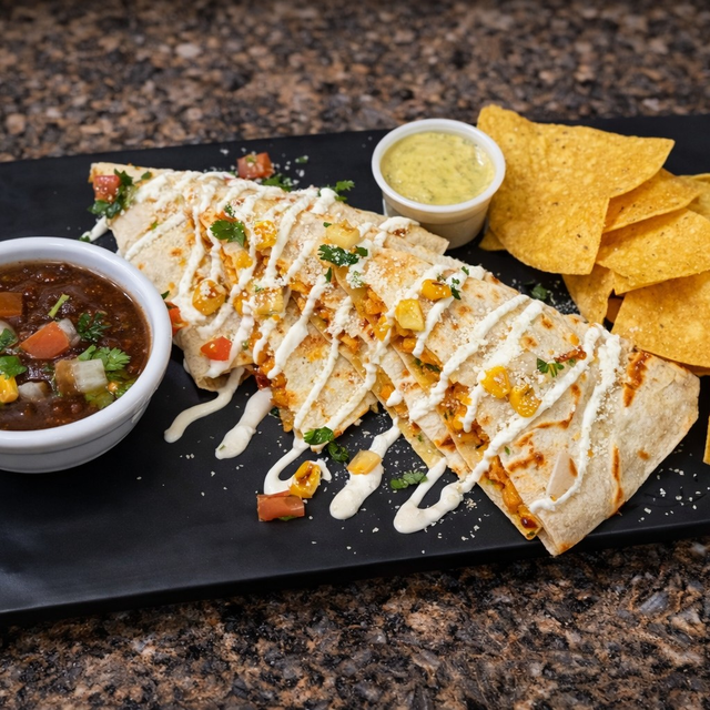 Chicken Quesadilla Special.