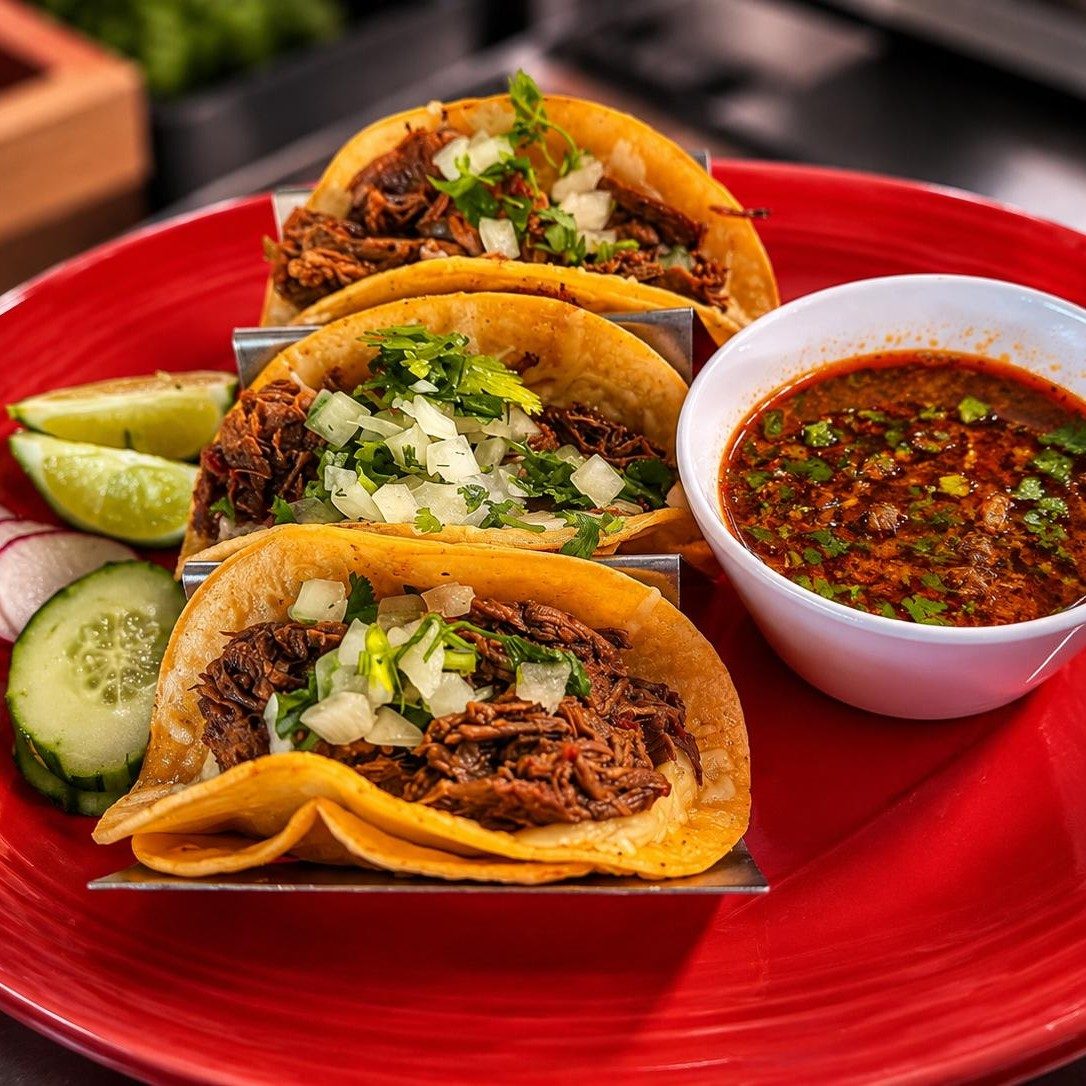 Birria Tacos Combo.
