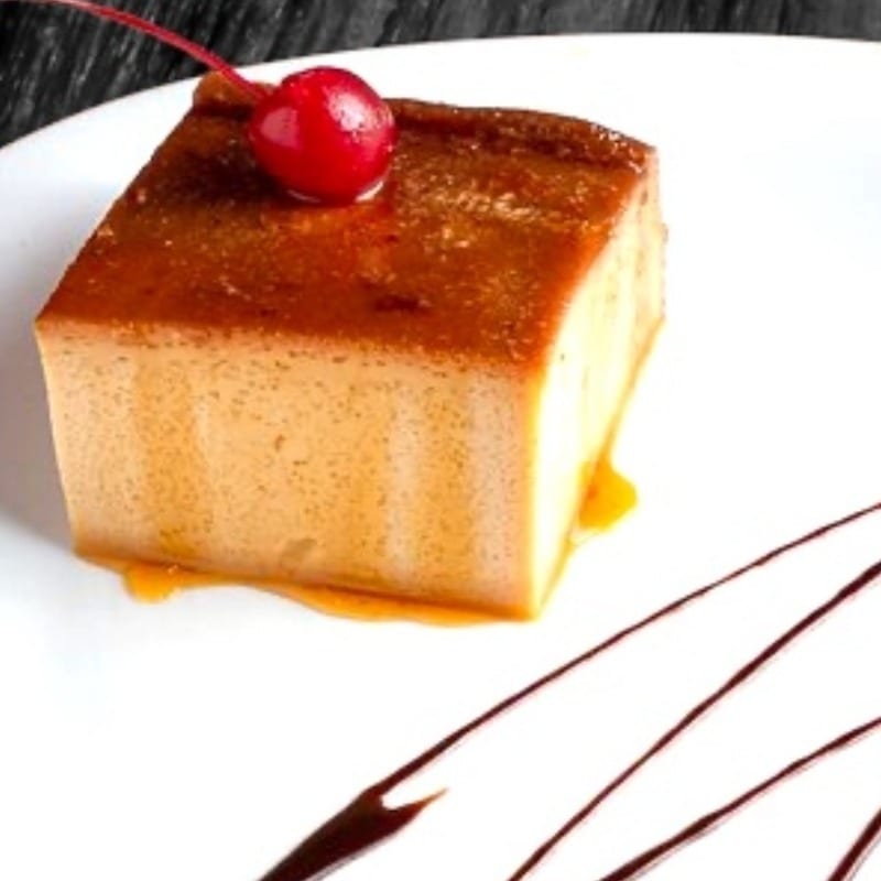 Flan Napolitano.
