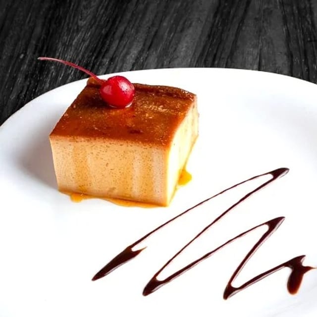 Flan Napolitano.