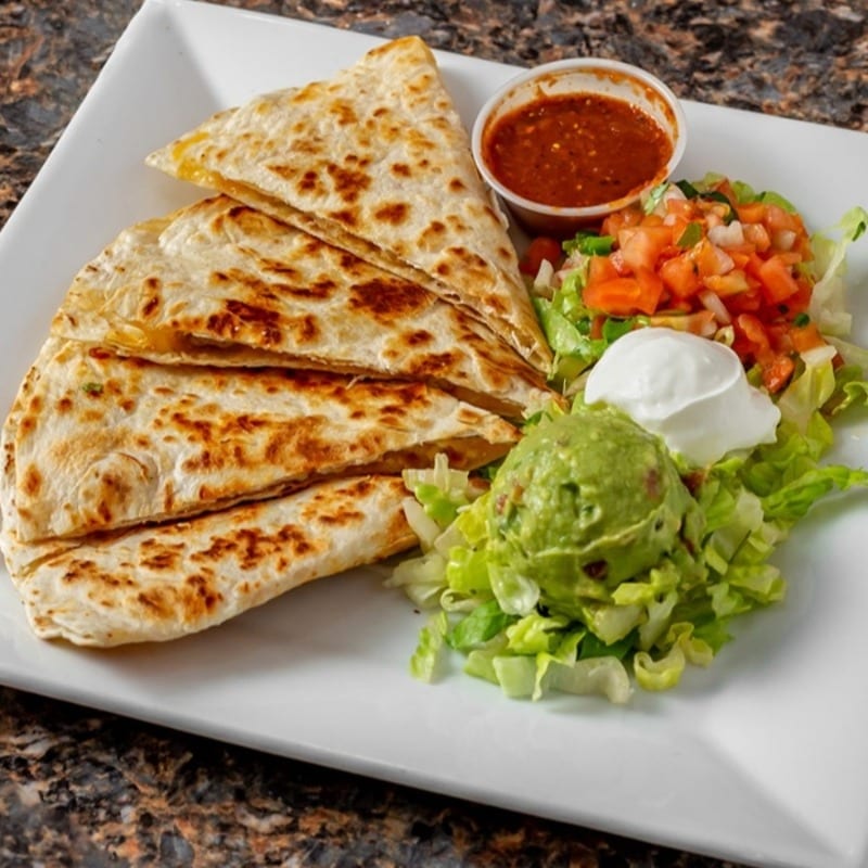 Chicken Quesadilla.