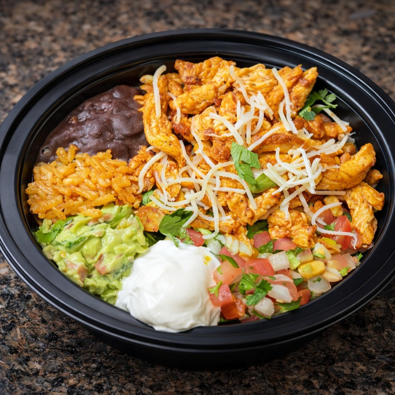 Delicious Chicken Burrito Bowl