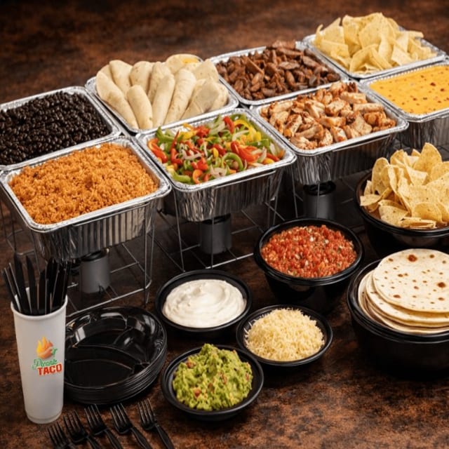 Fajita Fiesta Bar.