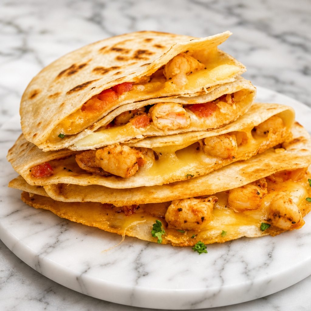 Shrimp Quesadilla.