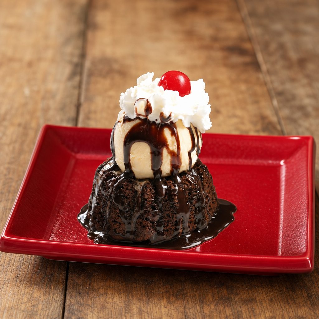 Chocolava Cake.