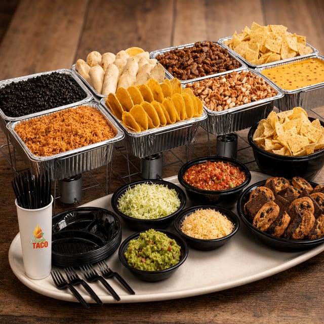 Taco Bar Fiesta.