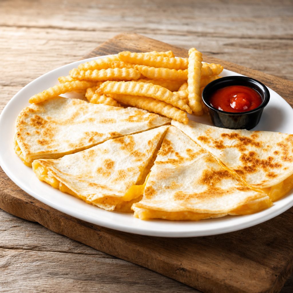 Kids Cheese Quesadilla.