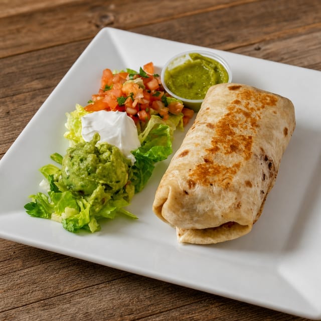 Shrimp Burrito.