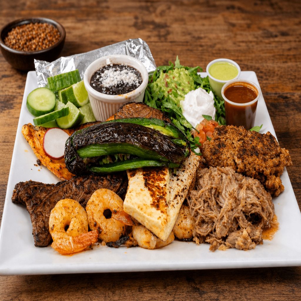 Parrillada Oaxaca.