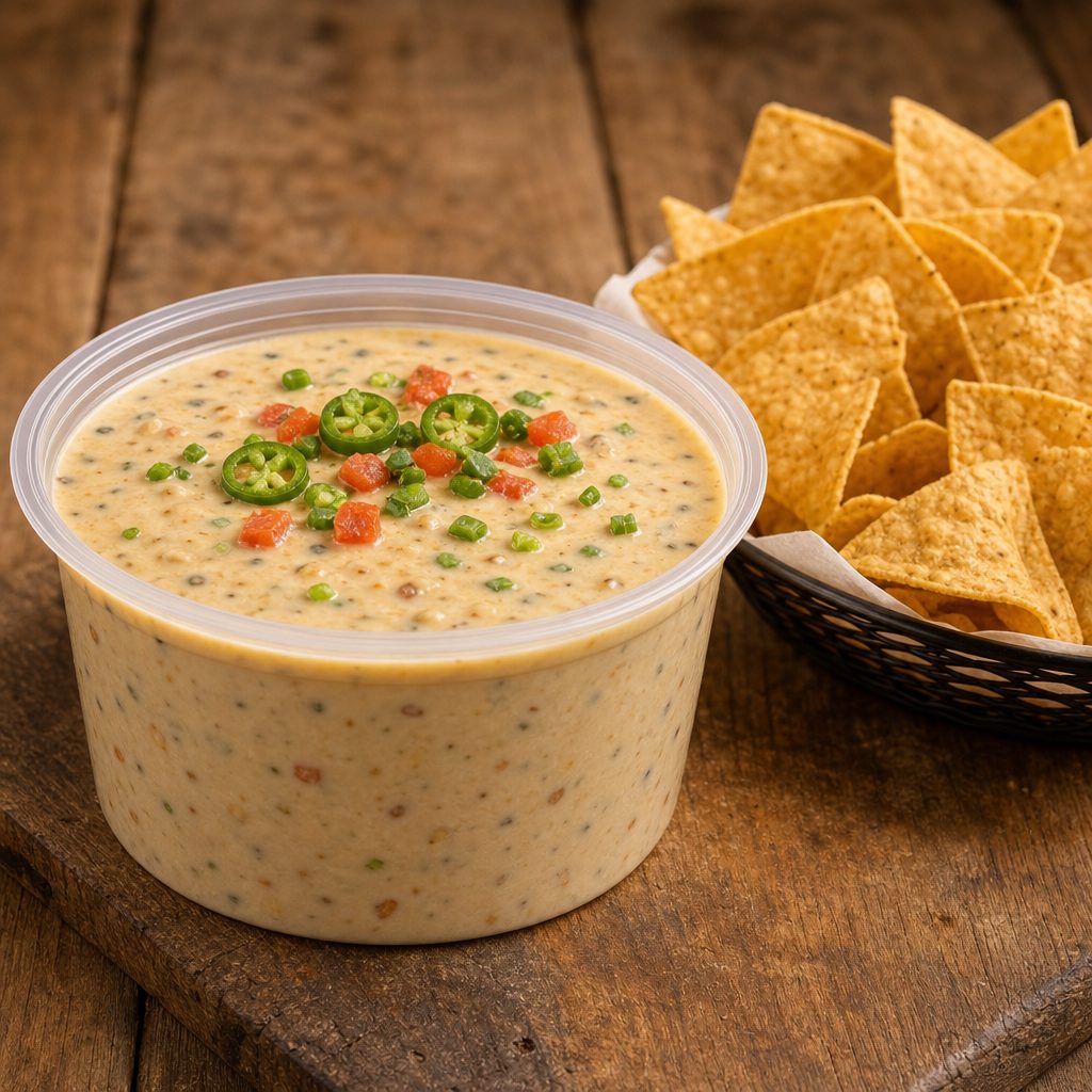 Queso Dip & Chips.