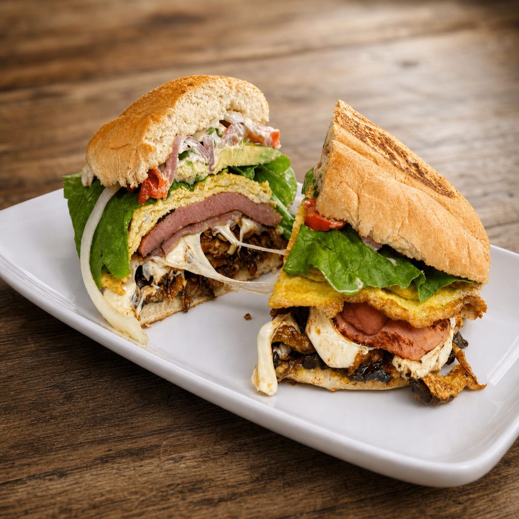 Classic Torta Cubana.