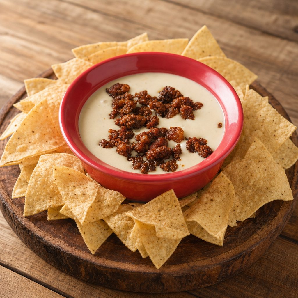 Choriqueso Dip & Chips.
