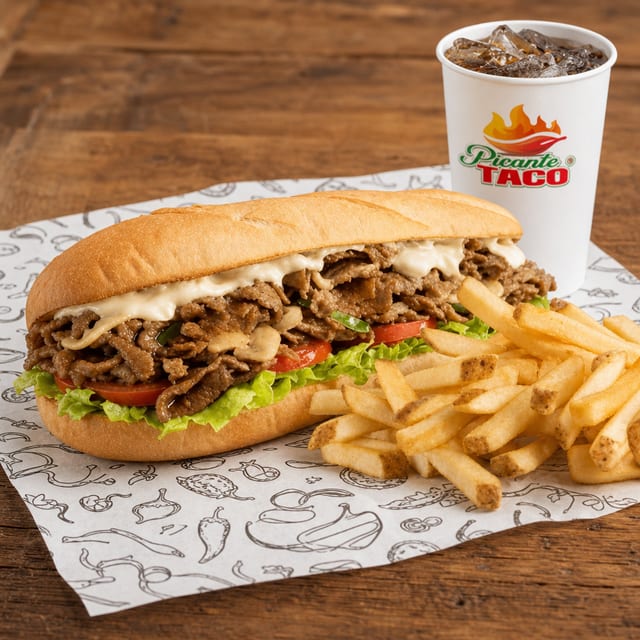 Cheesesteak Party Box.