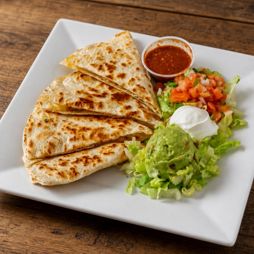 Carnitas Quesadilla.