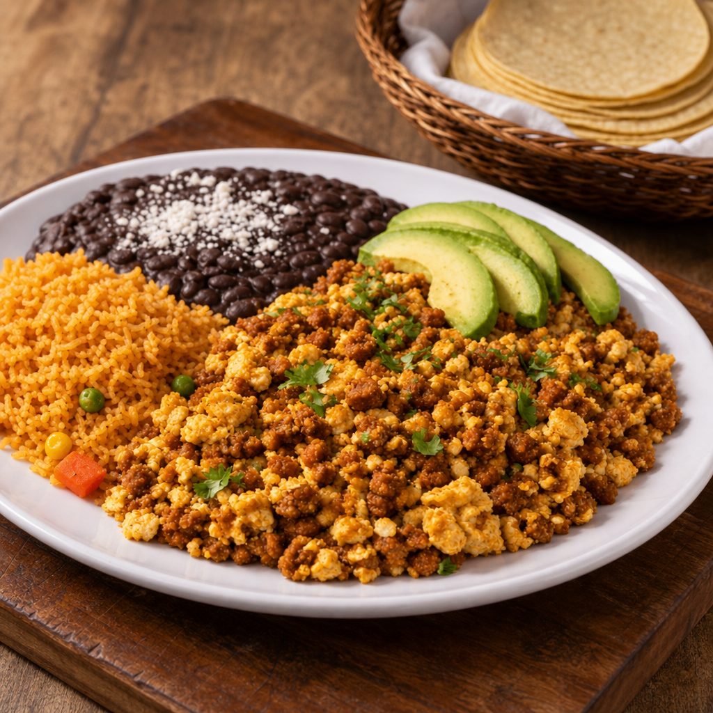 Huevo Con Chorizo.