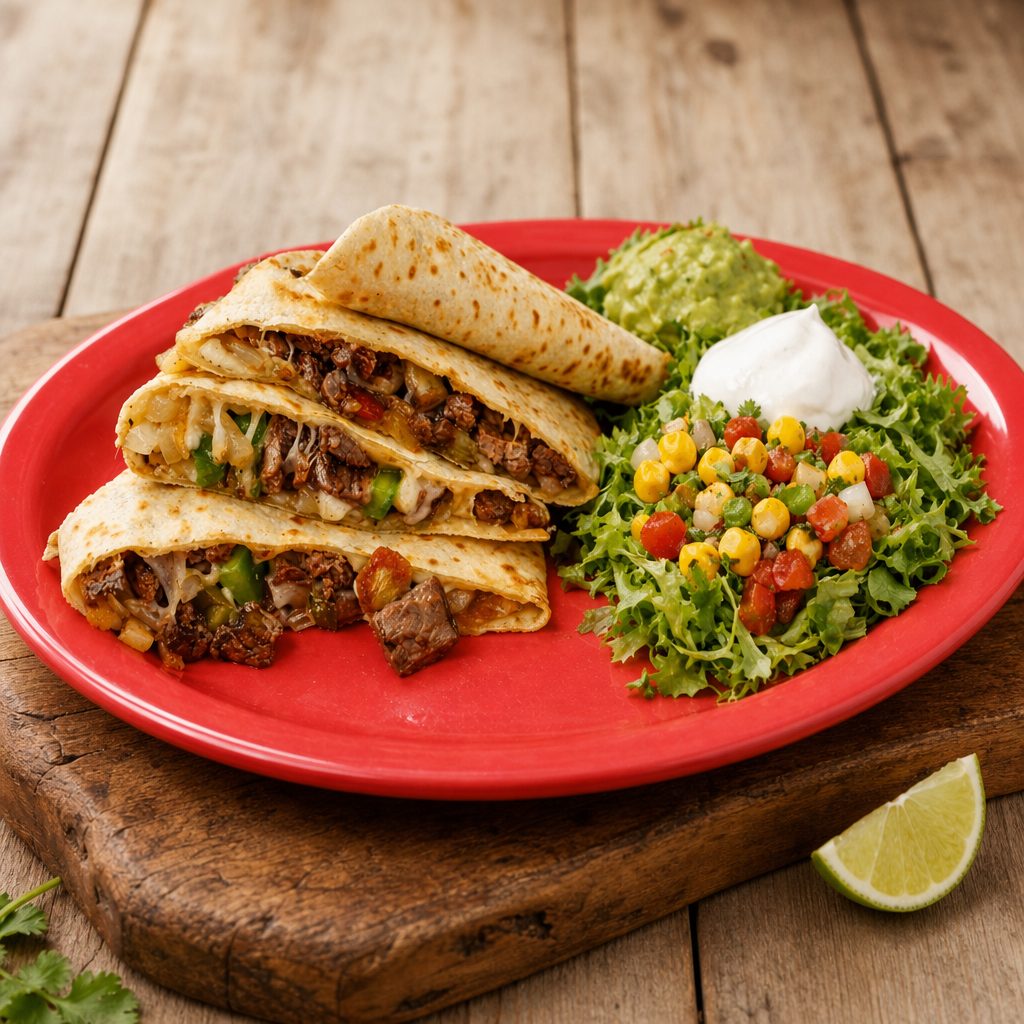 Steak Fajita Quesadilla.