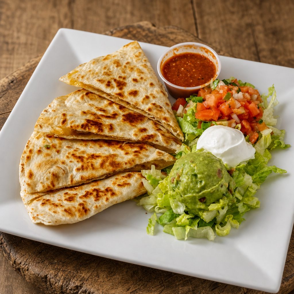 Chicken Quesadilla.