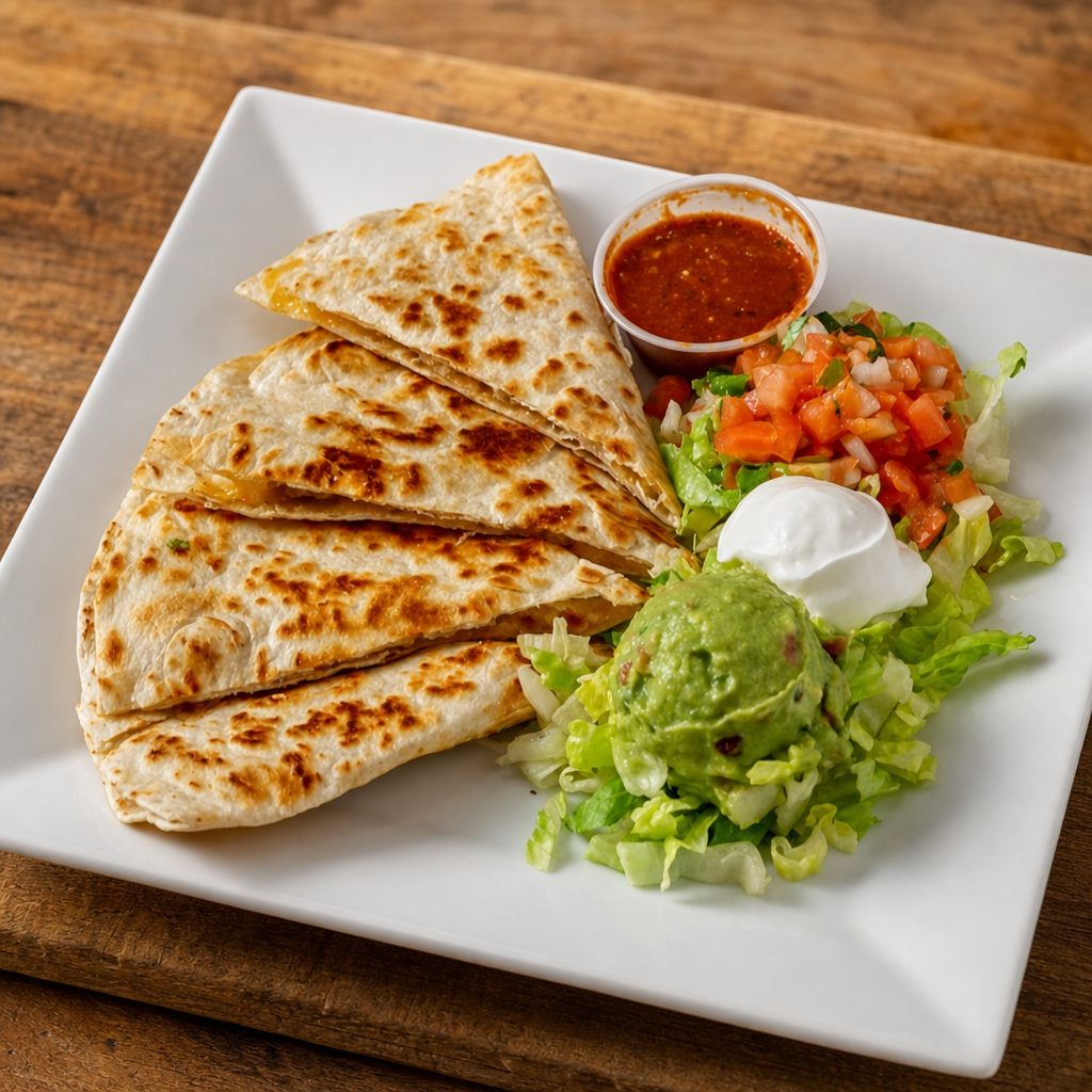 Chicken Fajita Quesadilla.