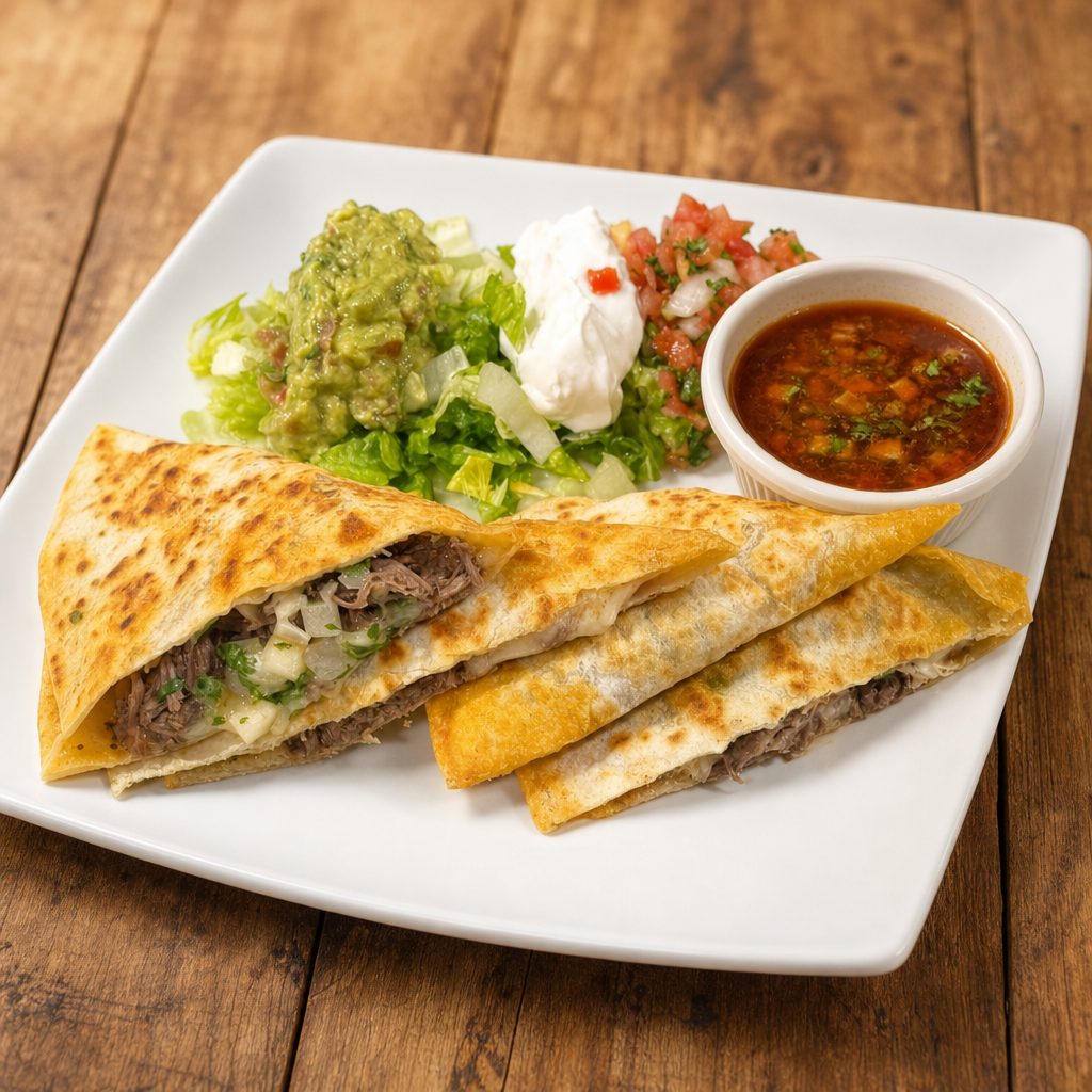 Chorizo Quesadilla.