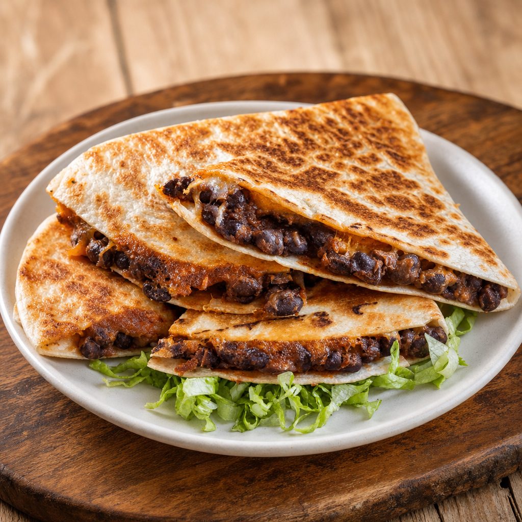Bean Quesadilla.