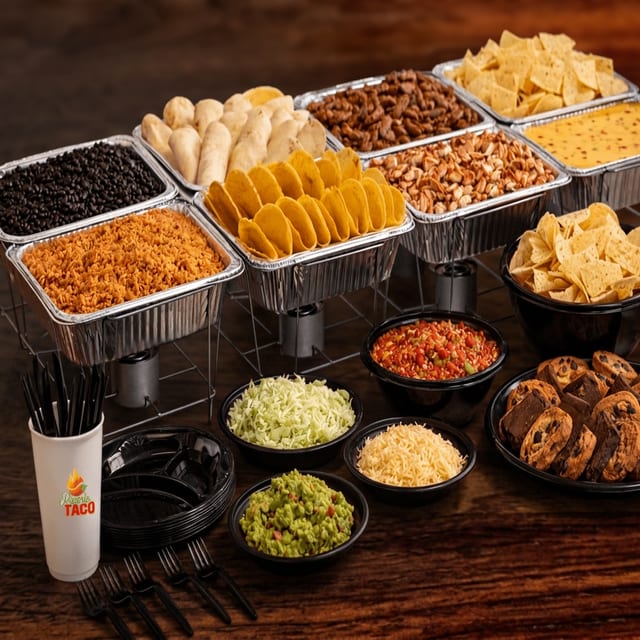 Taco Bar Fiesta.