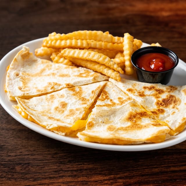Kids Cheese Quesadilla.