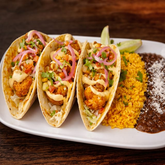 Shrimp Tacos.