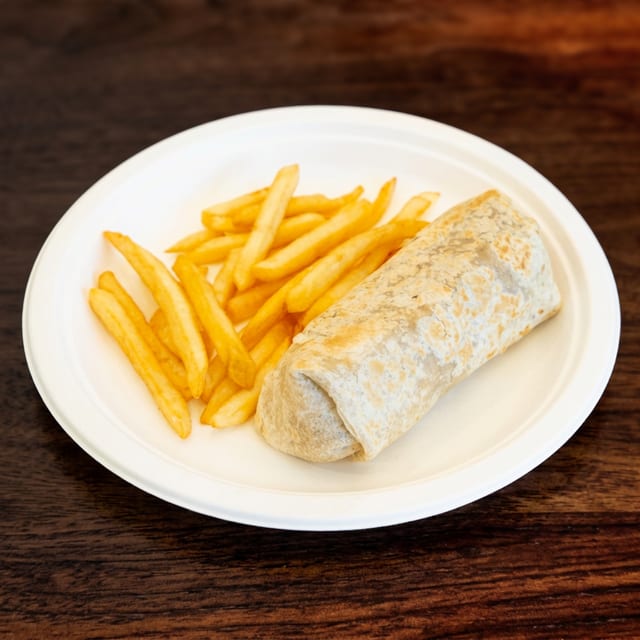 Kids Bean Burrito.