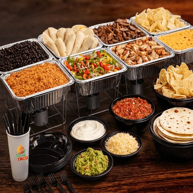 Fajita Fiesta Bar.
