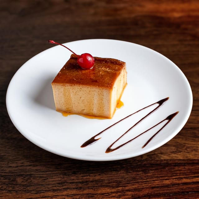 Flan Napolitano.