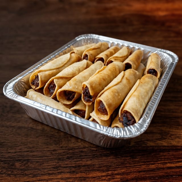 Taquitos Appetizer Platter.