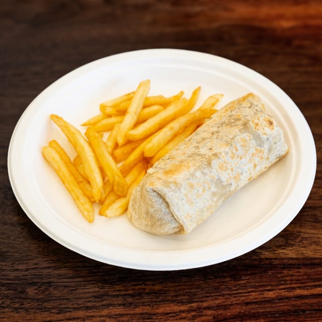 Kids Chicken Burrito.