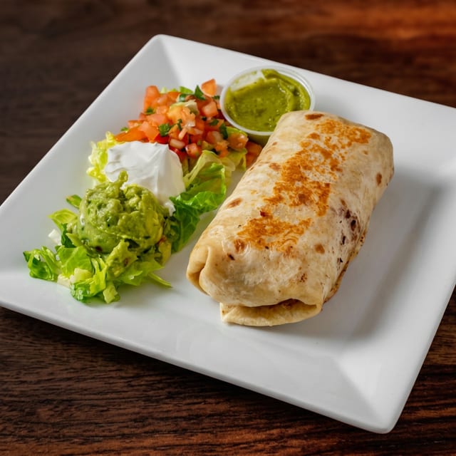 Chorizo Burrito.