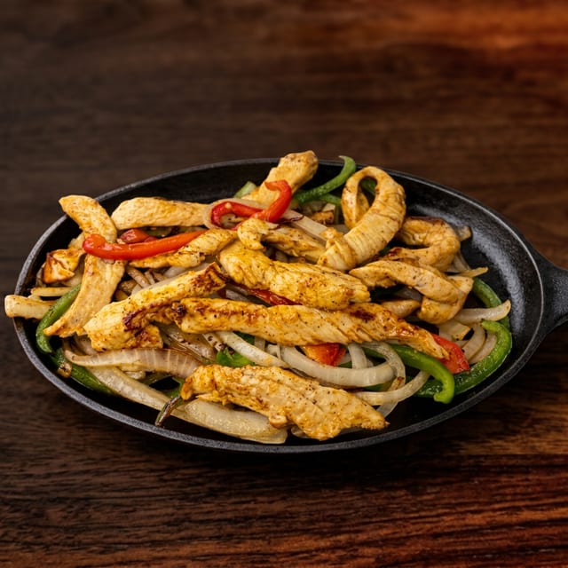 Classic Chicken Fajitas.