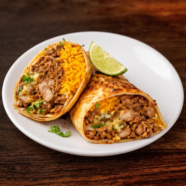 Crunchy Birria Burrito.