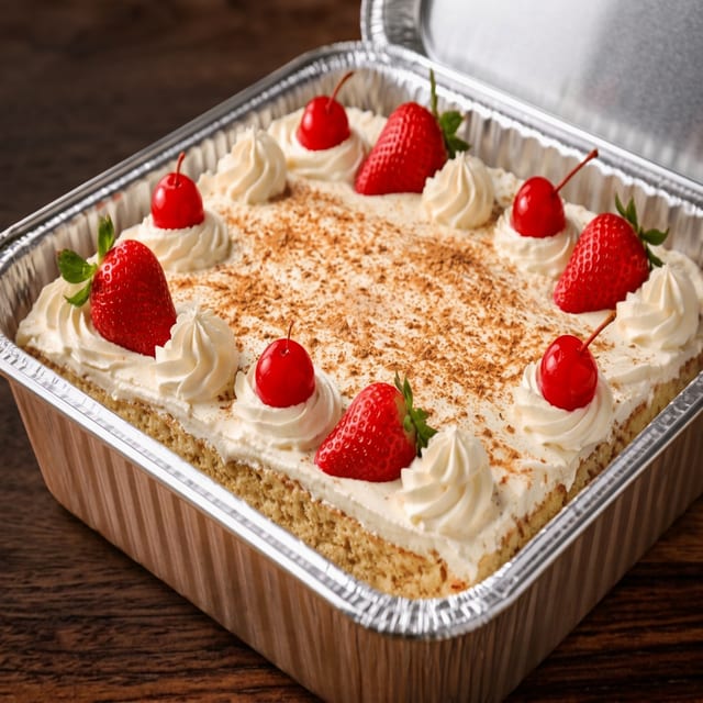 Tres Leches Tray.