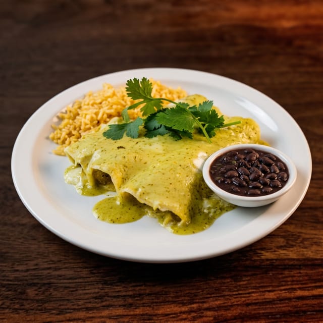 Enchiladas Suizas.
