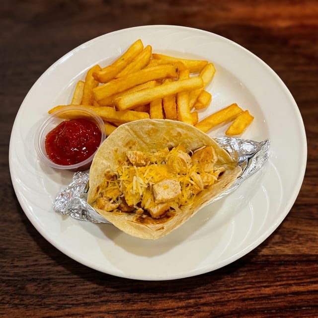 Kids Chicken Taco.